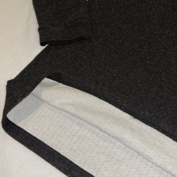 RVCA men’s grey pullover hooded shirt size large - Picture 6 of 8